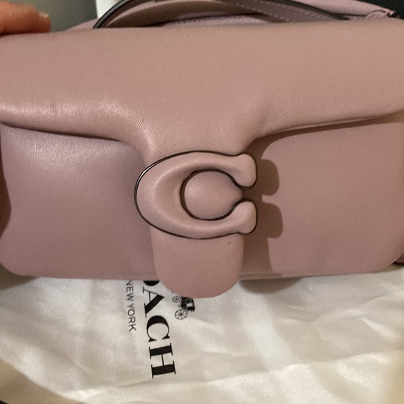 Coach Tabby 18 Iced Purple Pillow Leather shoulder bag - Picture 10 of 16